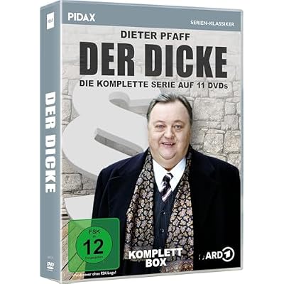 Der Dicke - Die Komplette Serie auf 11 DVDs - Komplettbox mit allen Staffeln der fesselnden Serie um Anwalt Gregor Ehrenberg &ndash; Ideal f&uuml;r Serienliebhaber