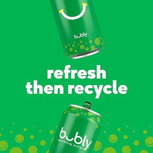 bubly Sparkling Water, Lime, 12 Fl Oz Cans (8 Pack) - 5