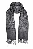 🎨 Dimensioni 70x170 cm – Sciarpa, Scialle o Stola Formato ideale per essere indossata come sciarpa lunga avvolgente, scialle elegante sulle spalle o stola da sera. Perfetta con cappotti, blazer, abiti eleganti o outfit quotidiani.