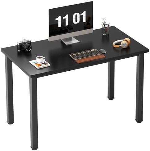 Need Small Computer Desk 39.4 inches Sturdy Writing Desk for Smal...