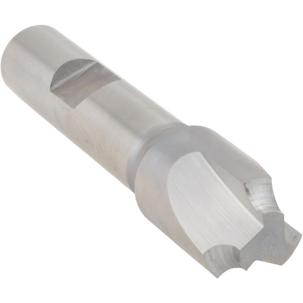 Hertel Cobalt Uncoated Corner Rounding End Mill, 5/8" Diameter, 1/8" Radius, 3 Flutes, 1/2" Shank Diameter, Single End