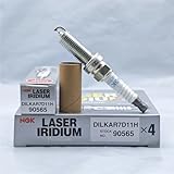 4pcs NGK Iridium Platinum Spark Plug DILKAR7D11H 90565 Compatible With Nissan Qashqai Compatible