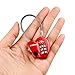 munkees Heart Shaped TSA Lock Padlock for Travel Suitcase Backpack Red