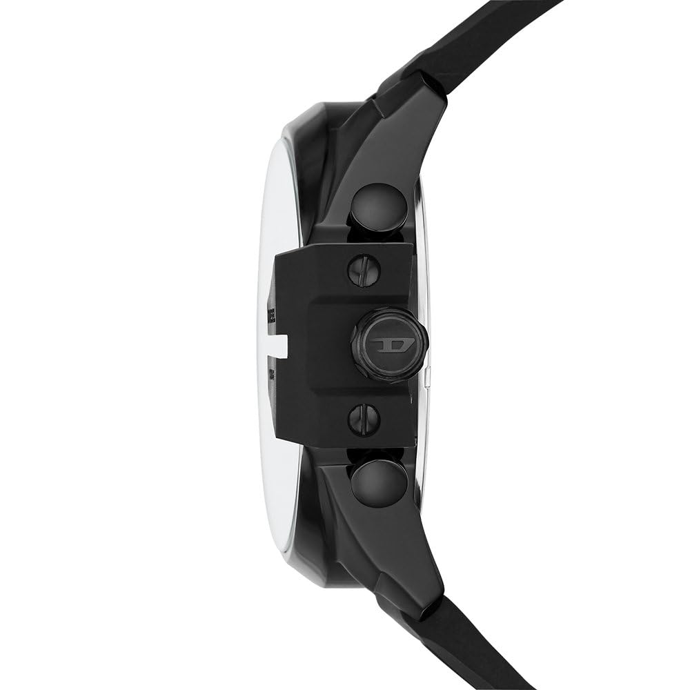 Diesel Chief Series orologio da uomo, movimento cronografo con cinturino in silicone, acciaio inossidabile o pelle