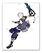Watercolor Kingdom Hearts 3 Poster Prints - Set of 3 (8x10) Glossy KH3 Keyblade Wall Art Decor - Sora - Riku - Kairi