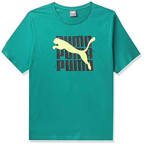 Image of Puma Men's Cotton Regular Fit T-Shirt