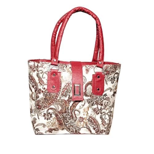 skinty Trendy Fashion Leather Printed Handbags Large For Womens Big Size Ladies Purse for Office Bag Ladies Travel Shoulder Bag Tote for College Girls HB-003MLT-2 (B0CQPBQR53) Amazon Price History, Amazon Price Tracker