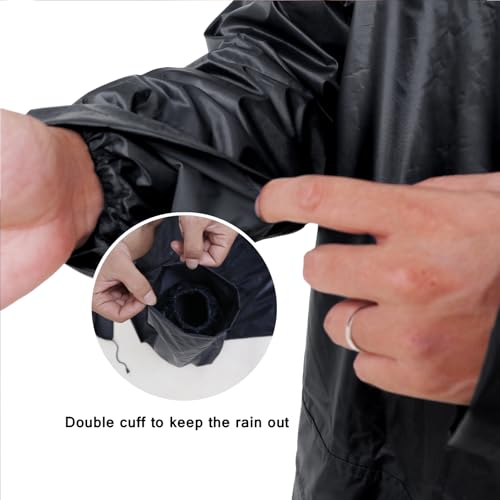 Image of Rain Suits for Men Women Waterproof Work Lightweight Rainwear Rain Coat Rain Gear