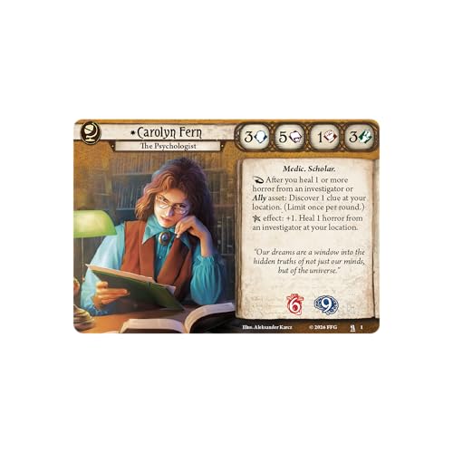 Arkham Horror: The Card Game - Carolyn Fern Investigator Deck miniatura 4