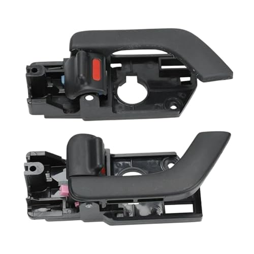VSESTCDPB Poignée de porte intérieure Pour Hyundai Pour Tiburon Coupe 2002-2008 Avant Gauche Côté Droit Poignées De Porte Intérieures 826102C000 826202C000