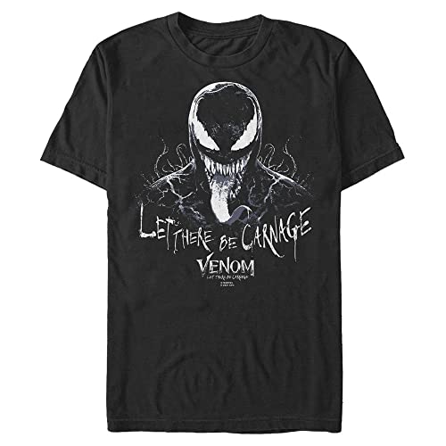 T-shirt Marvel Venom homme grande taille 4XL noir en coton