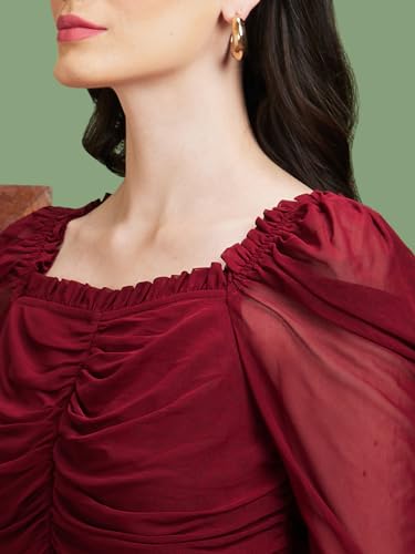 Image of Globus Women Dresses (3641134001 Wine S)