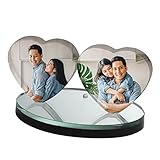 Cadeau personnalisé: cristal sculpté en photo 3d romantique, adapté aux hommes, aux femmes, aux petits amis, à la famille et aux amis. Les photos en cristal seront un excellent choix pour les cadeaux de Noël, de la Saint-Valentin, de la fête des mères, de la fête des pères, d'anniversaire ou d'anniversaire. Téléchargez simplement la photo que vous aimez! Veuillez noter que plus les photos que vous téléchargez sont claires, plus vous pouvez voir de beaux produits d'image après les avoir triés.