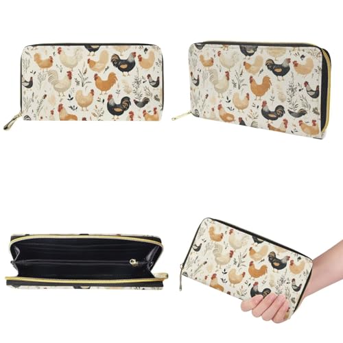 Image of HUGS IDEA Leather Purses and Handbag for Women Bucket Bag with Wrist Wallet 2 Packs