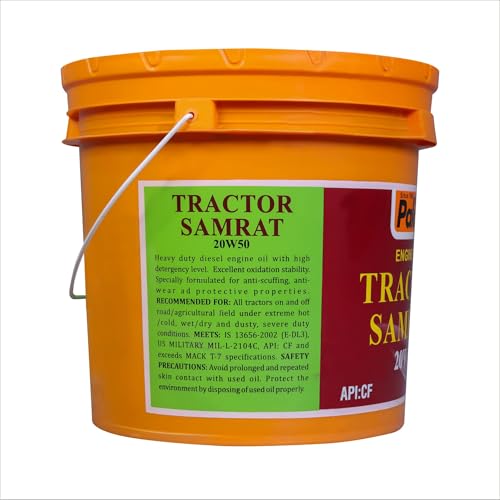 Image of PALCO Tractor Samrat 20W50 | CF Multigrade Robust Diesel Engine Oils for Tractor Engines |Compatible With Escorts, FORD, Eicher | Ideal For Heavy Duty | Increased oil drain interval | 10 Litres