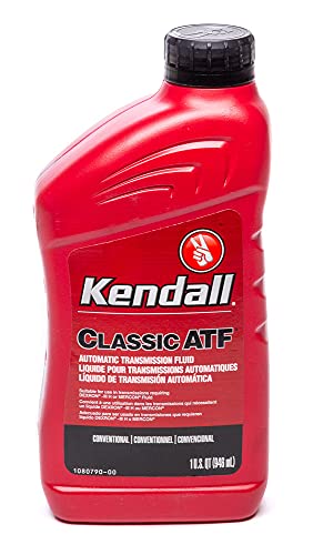 Kendall Transmission Fluid, Dexron III, ATF, Conventional, 1 qt Bottle, Each