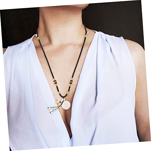 Collier corde tressée diffuseur aromathérapie, coffret de 3 pièces à offrir - 5