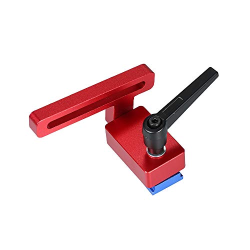 Fesjoy Slide Stopper, 30 Slides Aluminum Alloy Ts Woodworking Miter Stopper Slide Stopper for Woodworking Workbench