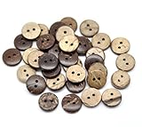 ⭐️ 𝗘𝗜𝗡𝗦𝗔𝗧𝗭 : Unsere Knöpfe aus Kokosnussschale können als Kinderknöpfe, Trachtenknöpfe, Knopfschmuck, Zierknöpfe, Wäscheknöpfe und für Kinderkleidung genutzt werden.
