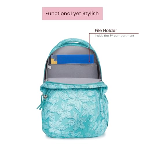 Image of Genie Laptop Backpack for Women & Girls (36L) | Versatile Office, College & Travel Laptop Backpack | Multi-Compartment, Water Resistant, Lightweight