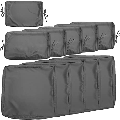 4 Pieces Sofa Cushions 61"- Grey