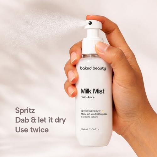 Image of Milk Mist Skin Juice Milky Moisturising Face Toner | Deep Hydration & Nourishment | Alcohol-Free Facial Toner for Dry & Sensitive Skin | Daily Moisturising Face Mist for Women & Men | 100ml