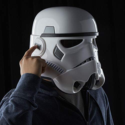 Star Wars Rogue One The Black Series Imperial Stormtrooper Electronic Voice Changer Helmet