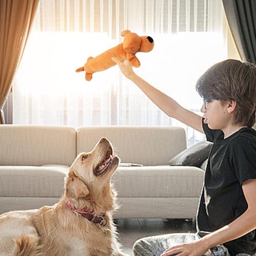 Weiches Hundespielzeug aus Stoff, quietschendes Kuchenzubehör, Spielzeug mit Geräuschen für Welpen und Haustiere, geeignet für Hunde aller Größen