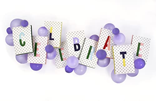Kate Spade New York Initial Notepad, Paper Pad with 100 Blank Sheets, 7" x 4.75" Small Writing Pad for Desktop Notes B (Purple) - Image 4