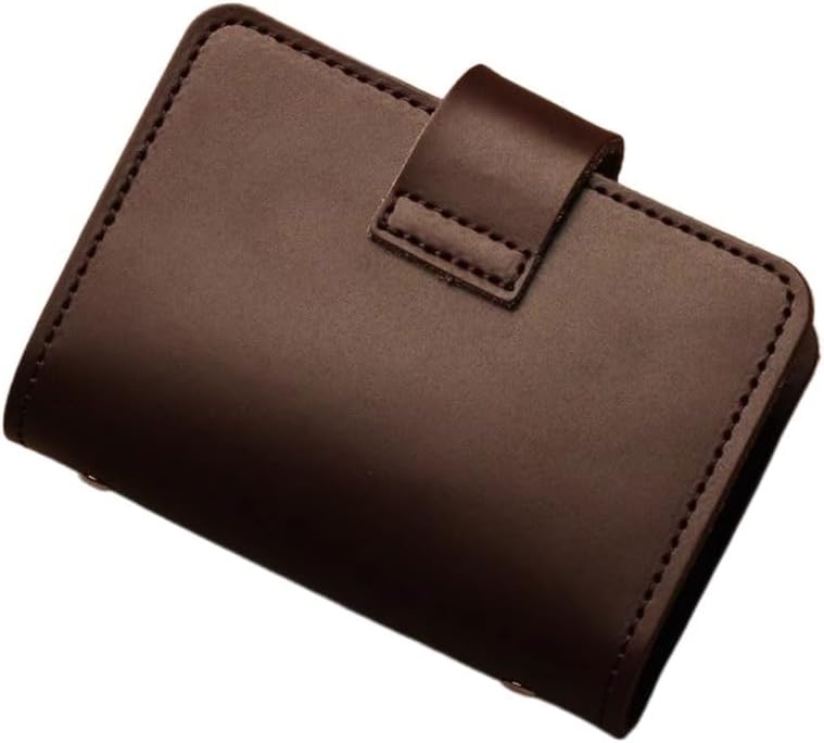 Men Genuine Leather Wallet Blocking Credit Card Holder Male
