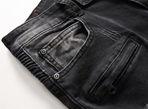 Jeans para hombre de corte recto slim fit clásico miniatura 2