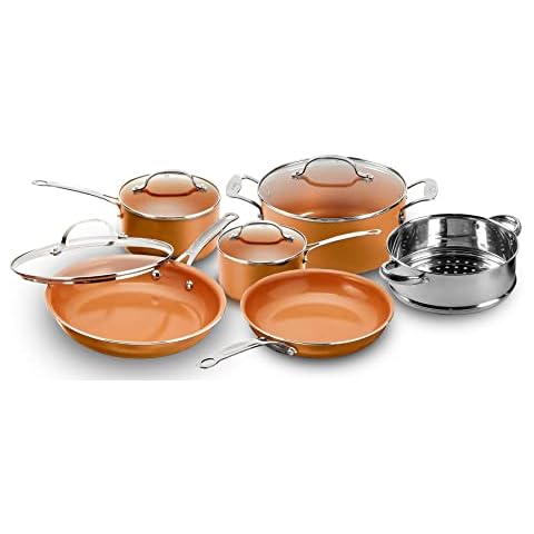 GOTHAM STEEL 10-Piece Non-Stick Kitchen Set Cover
