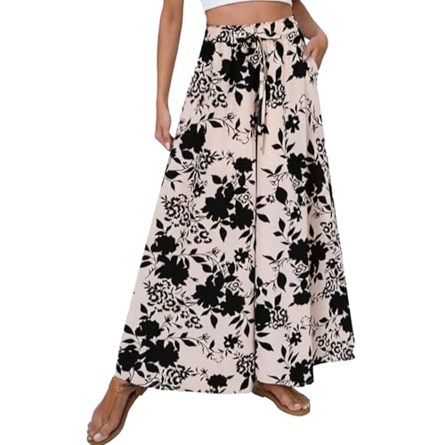 Pantalones de verano elegantes con caída fluida y un sofisticado tejido ligero 3