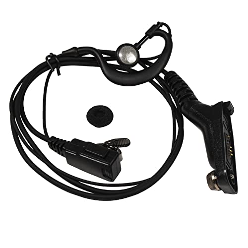 Auriculares en forma de G PTT evitan caídas en Motorola DGP8550
