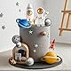 Outer Space Cake Toppers Astronaut Rocket Stars Cake Decorations for Two Der Mond Erste Reise um die Sonne Babyshower Geburtstag Kuchen Deko