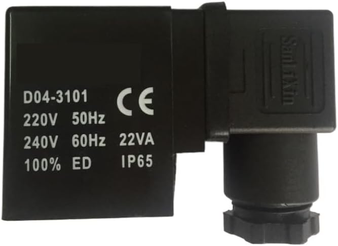D04-3101 Solenoid valve coil hole diameter 14.7mm, height 42mm(AC24V,D04-3106 24V 13W)