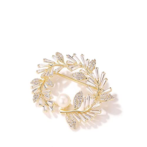 Brooch suit femme scarpe en soie pour fixer votre écharpe au bureau et en soirée