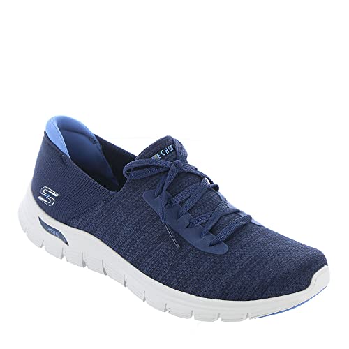 Skechers Sport Active Arch Fit Vista Entranced 104373 Womens Sneaker 85 BM US Navy