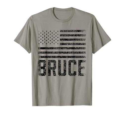 Bruce Cumpleaños Nombre Nombre Personalizado Estados Unidos Camiseta