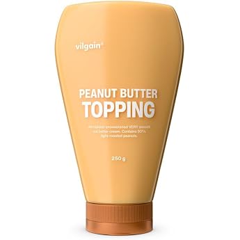 Vilgain Peanut Butter Topping Veggie Peanut Butter without Palm Oil 250 g