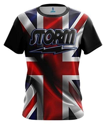 CoolWick Storm British Flag Bowling Jersey (Large)