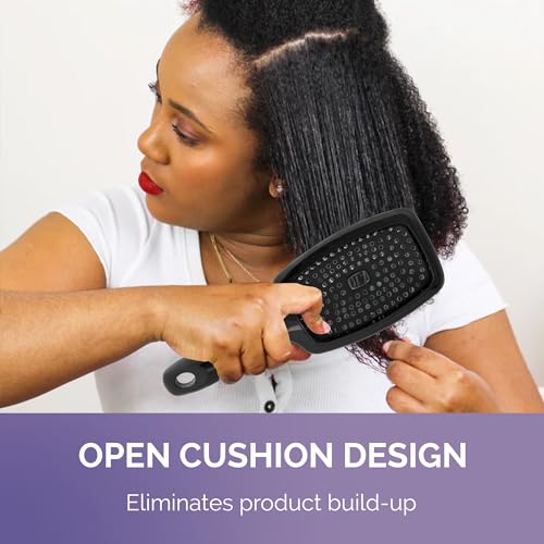CURLY HAIR SOLUTIONS - FLEXY BRUSH (Purple)