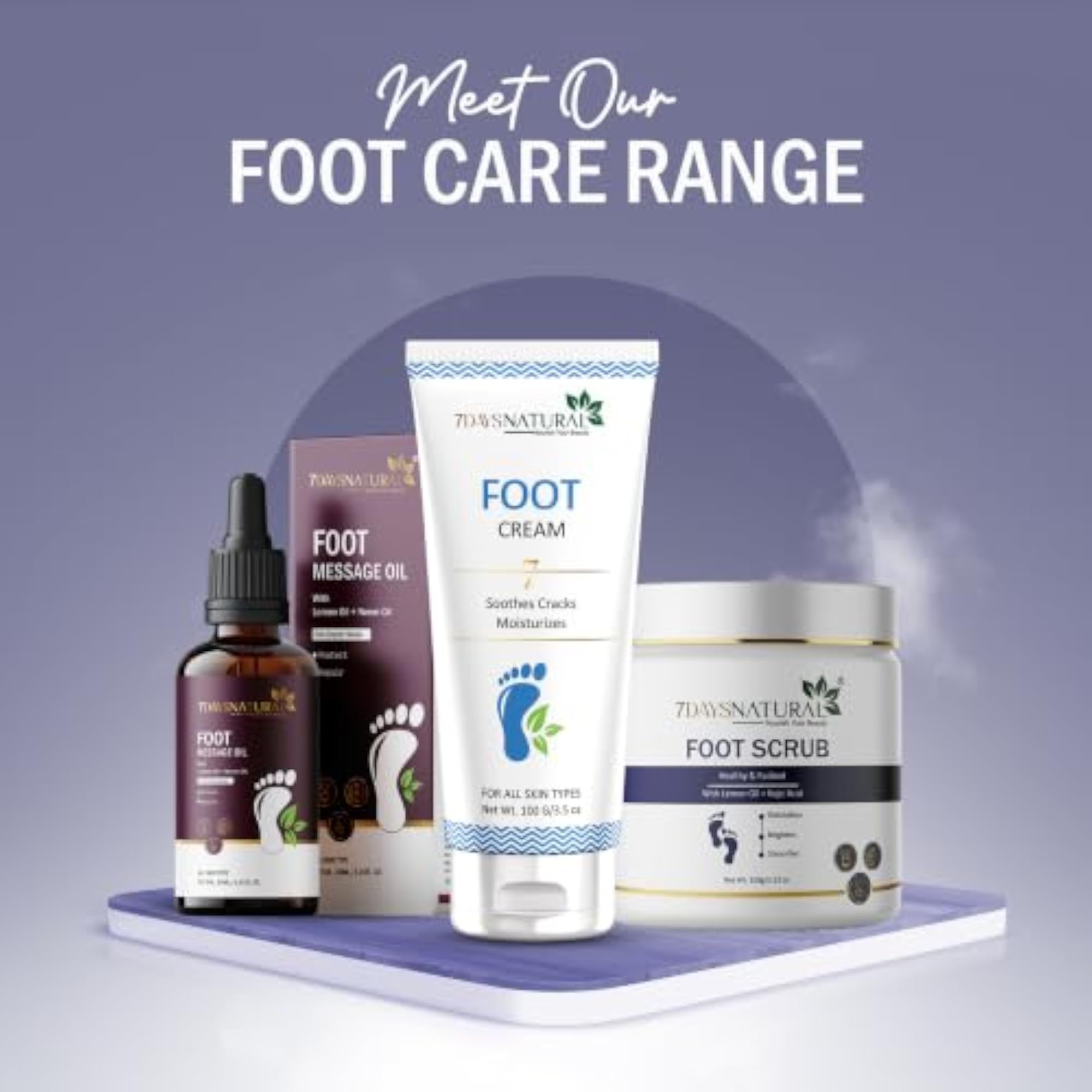 Foot Scrub with Lemon Oil 100g