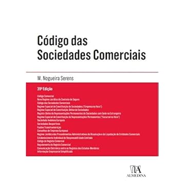 Capa do livro Código das Sociedades Comerciais