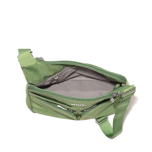 Image of Baggallini Crossbody Travel Bag 11x8.5 Lightweight Water-resistant Nylon Handbag