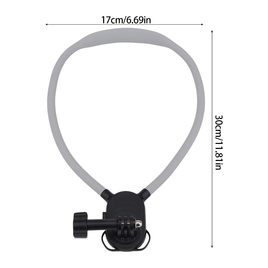 Supporto da collo indossabile per Action Camera Walking e video di tutti i giorni