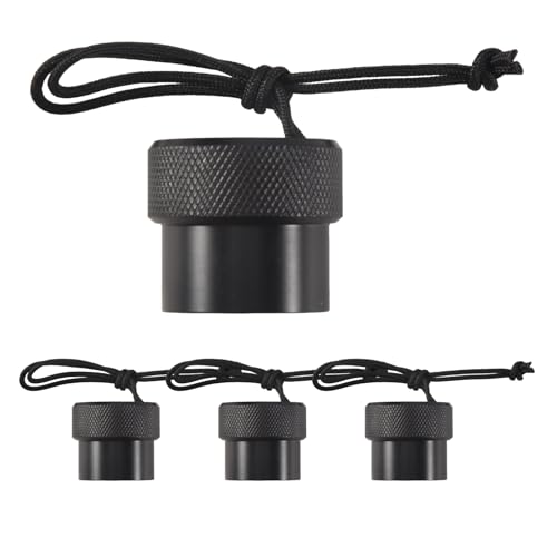 4 tapones de válvula de tanque DIN hembra para esnórquel y primera etapa