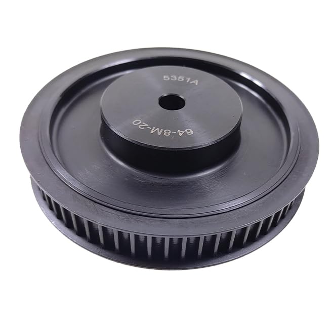 Koło pasowe zębate, profil HTD 8M, 64 zęby, szerokość paska 20 mm, stal, OZD