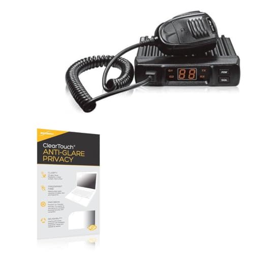 BoxWave Screen Protector Compatible with Anytone AT-888 - ClearTouch Anti-Glare Privacy (2-Pack), Privacy Screen Protector Flexible Film Anti-Glare