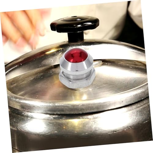 2 piezas de válvulas de seguridad para ollas a presión, válvulas de alivio de presión para cocina, repuestos para ollas a presión miniatura 5